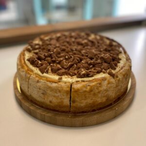 Cheescake de cereales rellenos